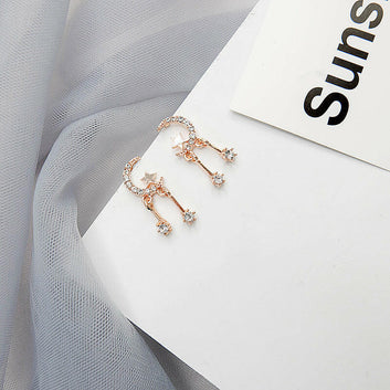 Korean Style Geometric Alloy French Earrings ERA041 18