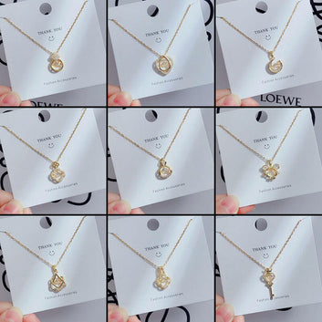 Titanium Steel Smart Necklace for Women - Elegant & Durable