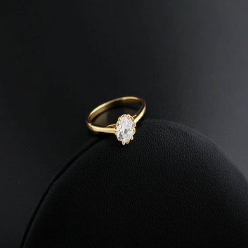 Bold Statement Gold & Platinum Ring