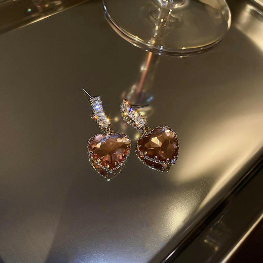 Korean Style Net Red Earrings - All-match Temperament Jewelry