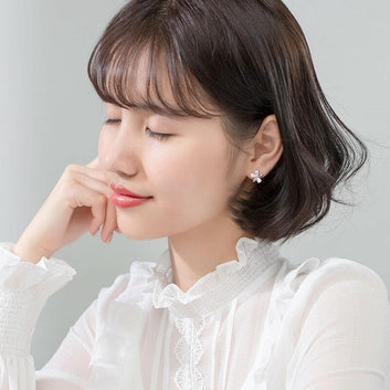 Five-Petal Flower Earrings