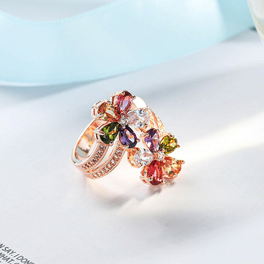 Jeweleze Elegant Zircon Bracelets for Stylish Occasions Rose Gold