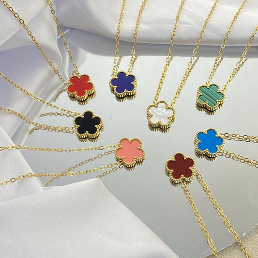Lucky Girl Double-sided Necklace