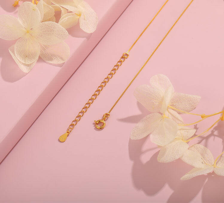 S925 Silver Simple Pearl Necklace for Women