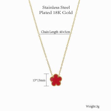 Lucky Girl Double-sided Necklace