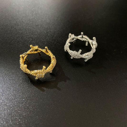 Jeweleze Trendy Gold-Plated Women's Ring - Unique Design